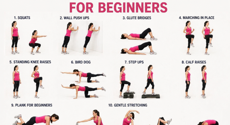 Simple Home Exercises for Beginners