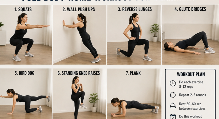 Full Body Home Workout for Beginners