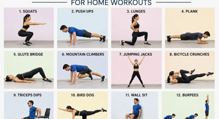 Best Bodyweight Exercises for Home Workouts